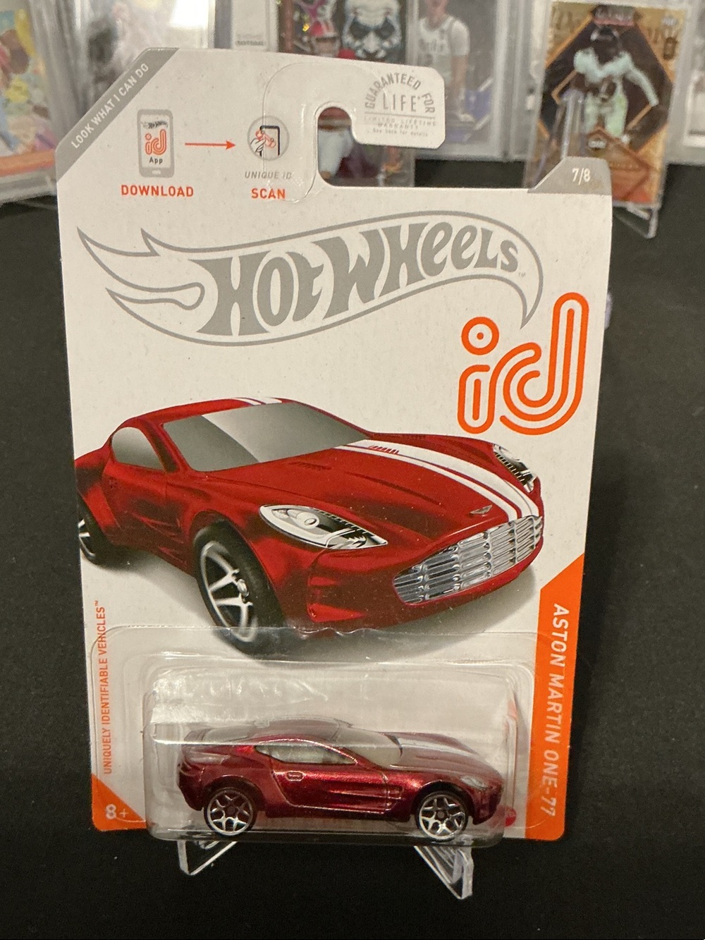 Hot Wheels id Aston Martin One-77 Toy Car - Red